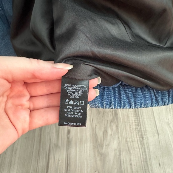 DENIM COAT - Picture 7 of 8